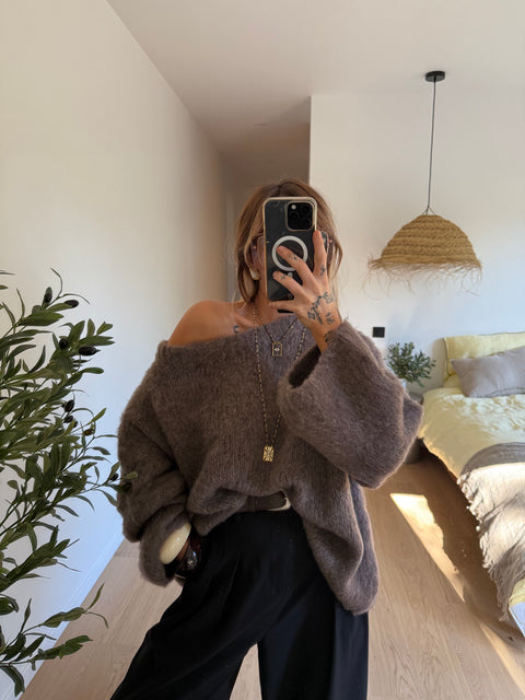 Pull Marlon - taupe