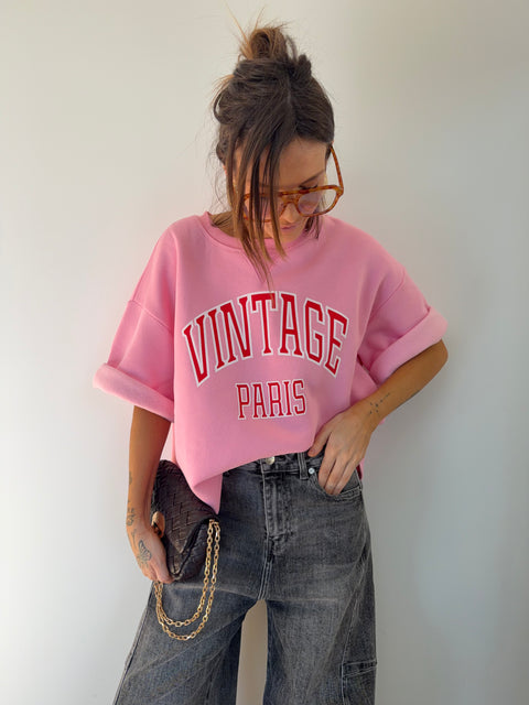 Sweat Vintage - rose