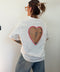 T-shirt coeur