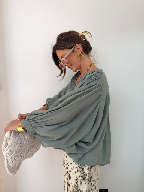 Chemise Gina - kaki