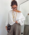 Sweat sans couture - blanc