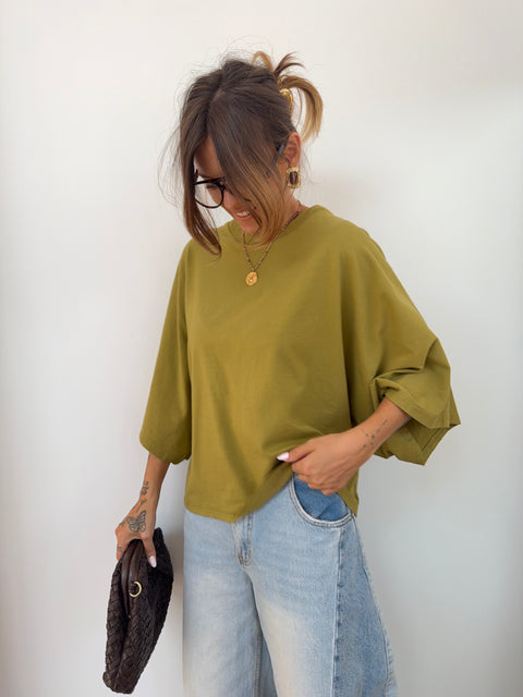 T-shirt - olive