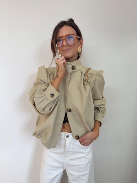 Veste courte - sauge