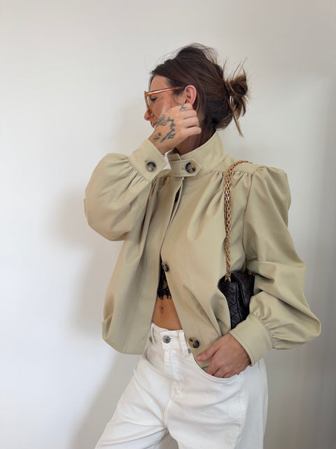 Veste courte - sauge