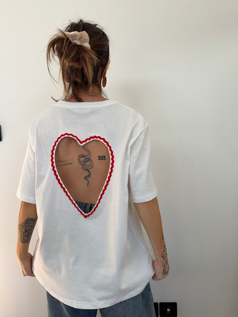 T-shirt coeur