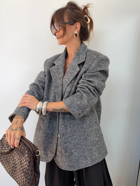 Veste lainage - grise