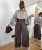 Pantalon  & ceinture Brune  - choco (pré commande novembre 2026)