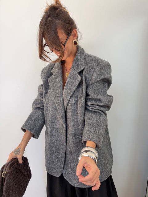 Veste lainage - grise