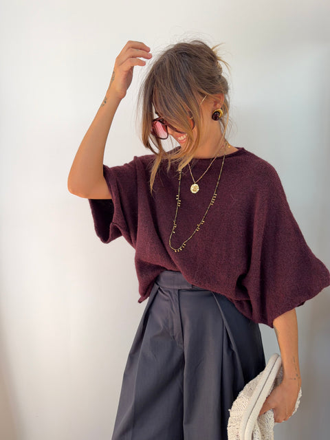 Pull Paris - prune (pré commande)