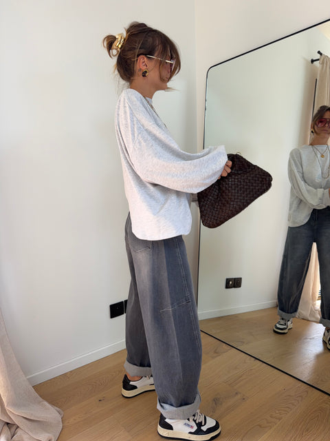 Jeans Mayron - gris clair