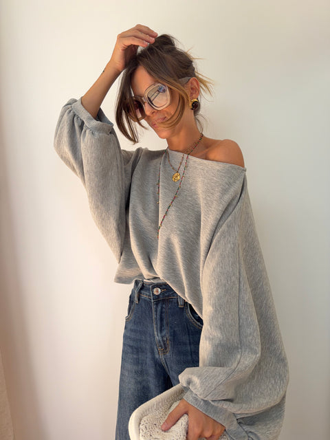 Sweat Ibiza - gris