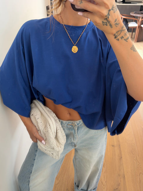 T-shirt parfait bleu roi