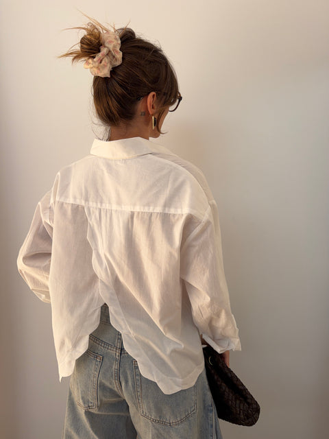 Chemise blanche - flora