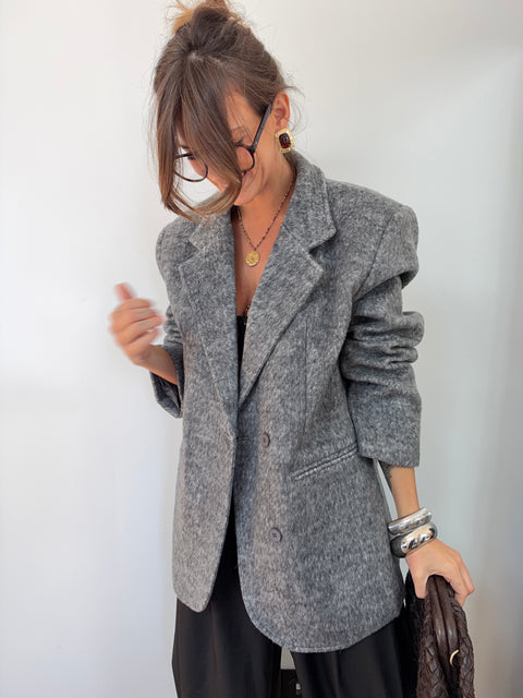 Veste lainage - grise