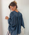 Chemise Gina - bleu marine