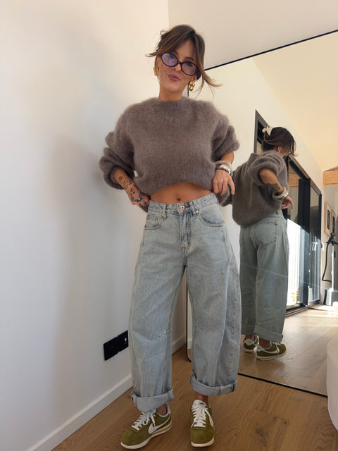Jeans ballon - bleu clair
