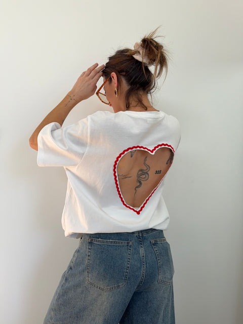 T-shirt coeur