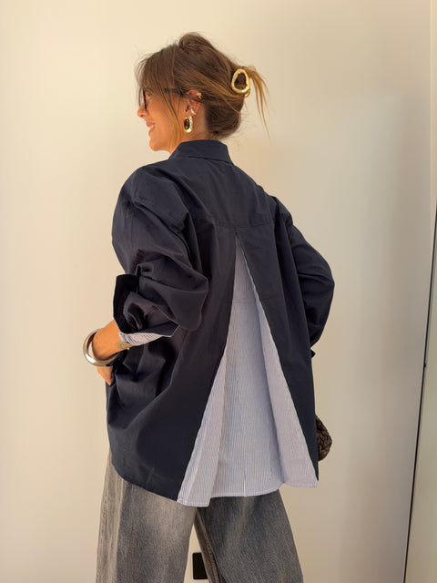 Chemise bleu marine - Mila