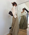 Pantalon à scratch - olive
