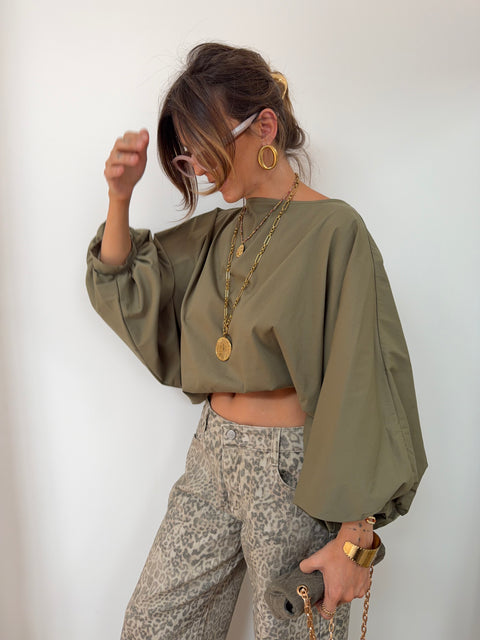 Blouse Elia - kaki