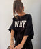 Pull épais WHY - Noir