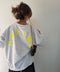Sweat Copine - gris et jaune fluo (pré commandé)