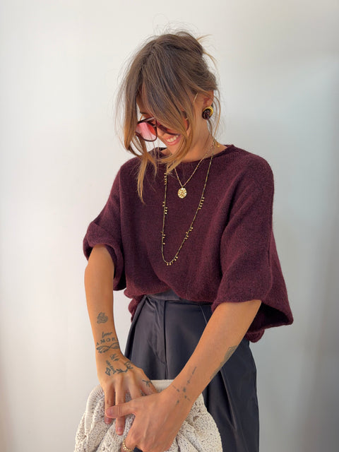 Pull Paris - prune (pré commande)