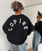 Sweat oversize noir  - copine