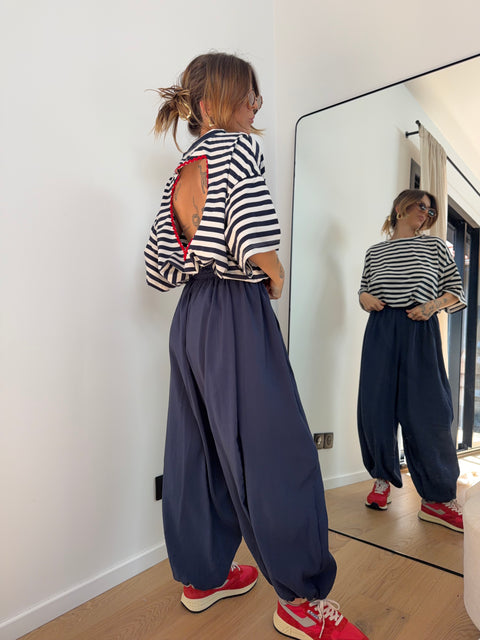 Pantalon ballon - bleu marine