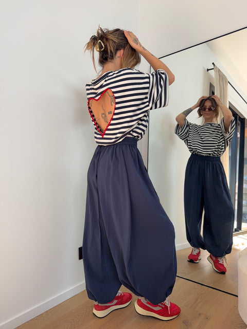 Pantalon ballon - bleu marine