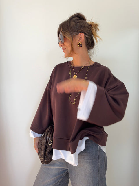 Double t-shirt - choco