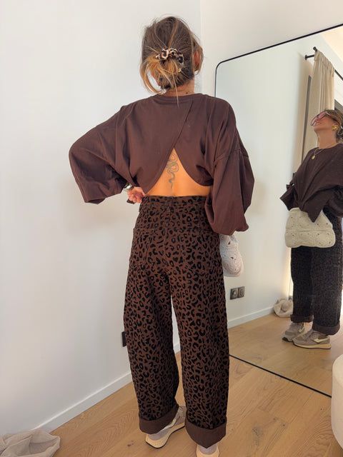 Jeans Mayron - leopard