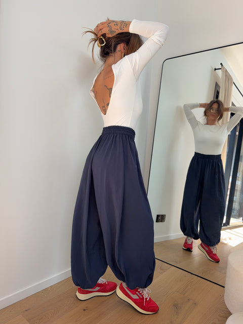 Pantalon ballon - bleu marine