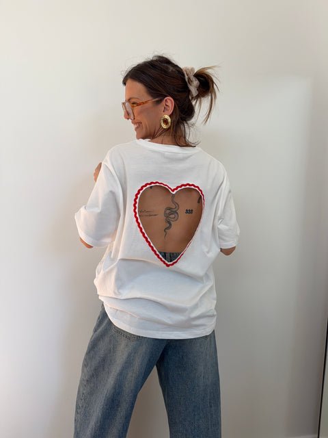T-shirt coeur