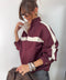 Veste Sportwear - bleu et bordeaux