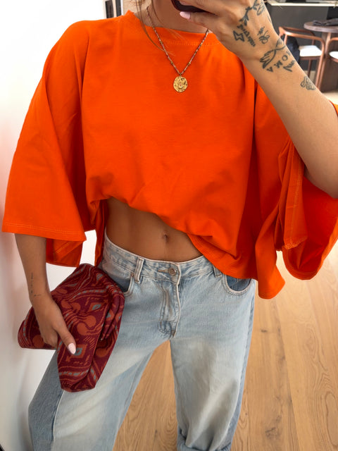 T-shirt parfait orange