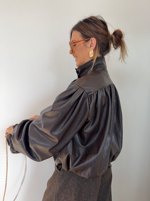 Veste Chloé - chocolat