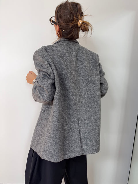 Veste lainage - grise