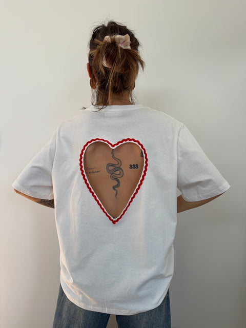 T-shirt coeur