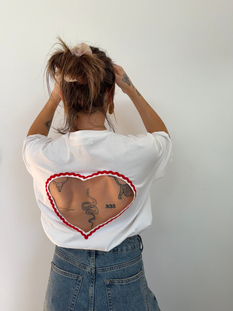 T-shirt coeur