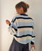 Pull Palma - rayé bleu
