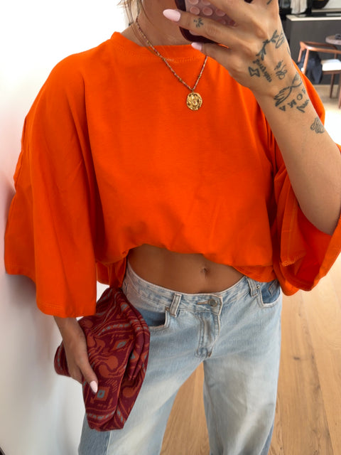 T-shirt parfait orange
