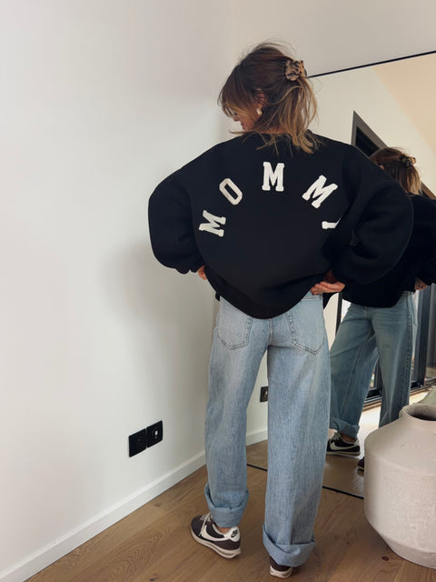 Sweat oversize noir - MOMMY
