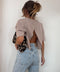 T-shirt Mia Lover's - beige