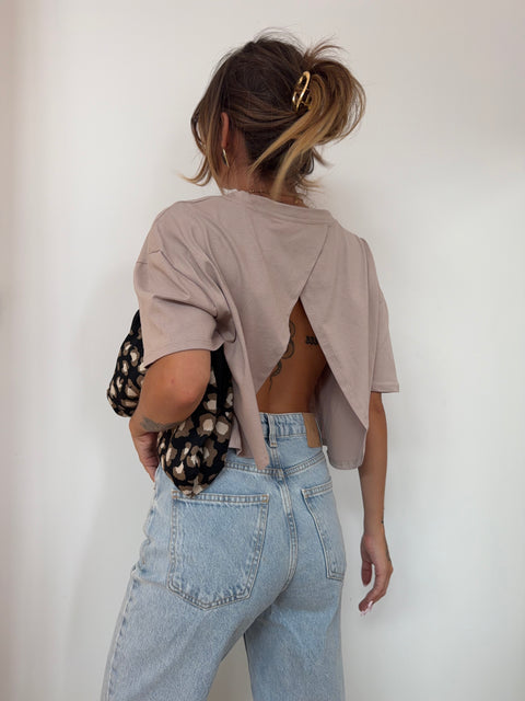 T-shirt Mia Lover's - beige