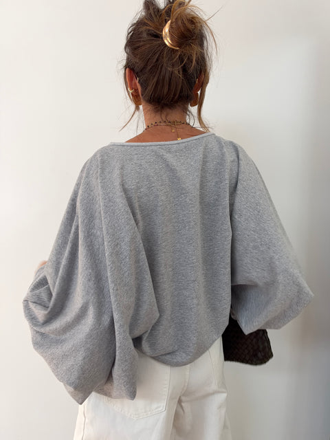 Haut bouffant Gui - gris