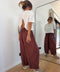 Pantalon ballon - terracotta