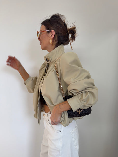 Veste courte - sauge