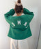 Jersey MOMMY - verde/crema