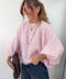 Pull Alpaga douceur - rose poudré